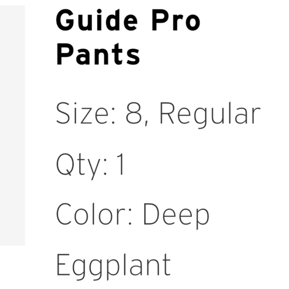 Eddie Bauer Guide Pro Hiking Pants size 8 - Picture 7 of 10